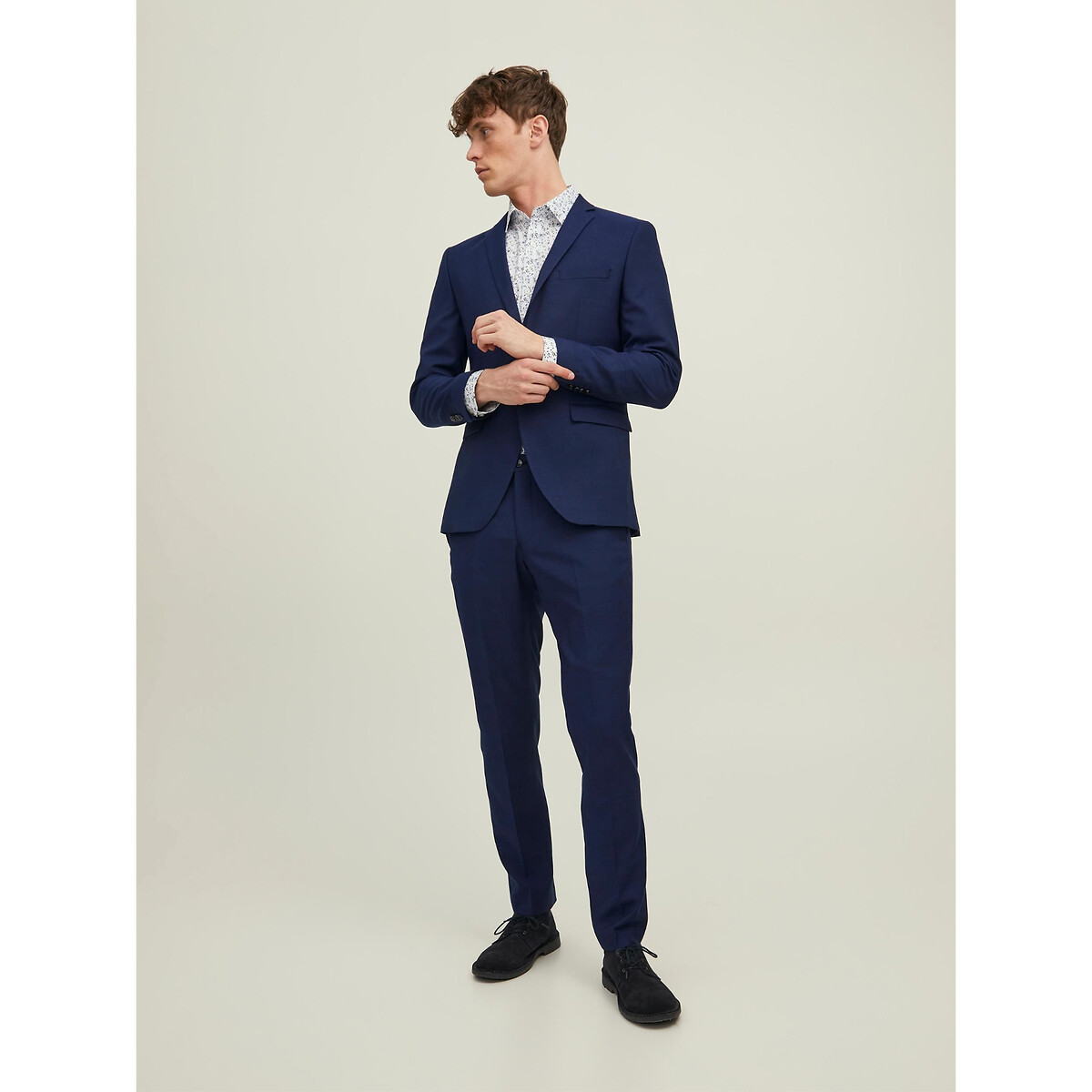 Completo da abito due pezzi Jprsolaris blu, JACK & JONES