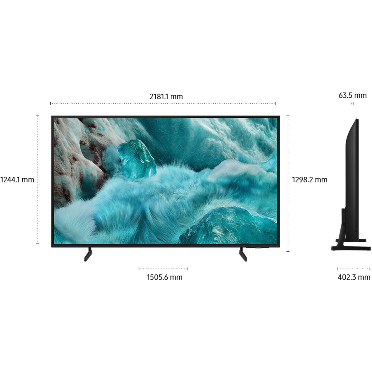 TV QLED TQ98Q7FA (2026) 98" (249 cm) 4K - Smart TV noir, SAMSUNG