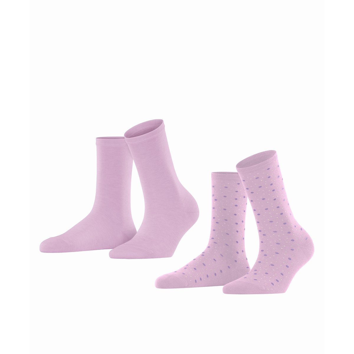 Chaussettes Playful Dot 2-Pack Opaque bleu, ESPRIT