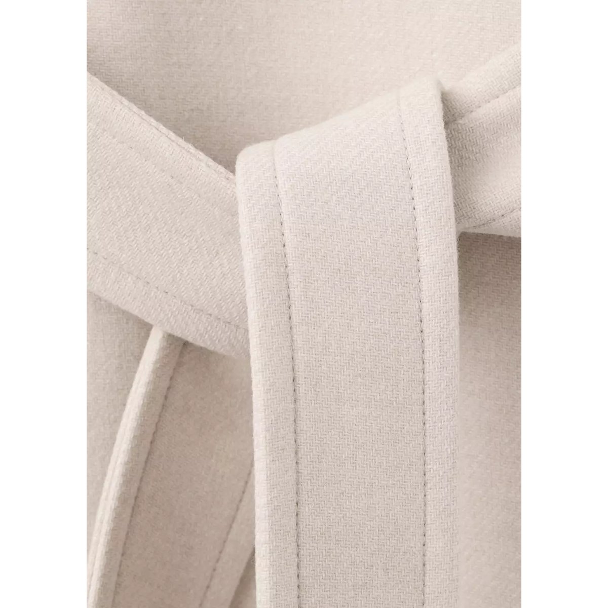 COAT SIRENITA gris clair/pastel, MANGO