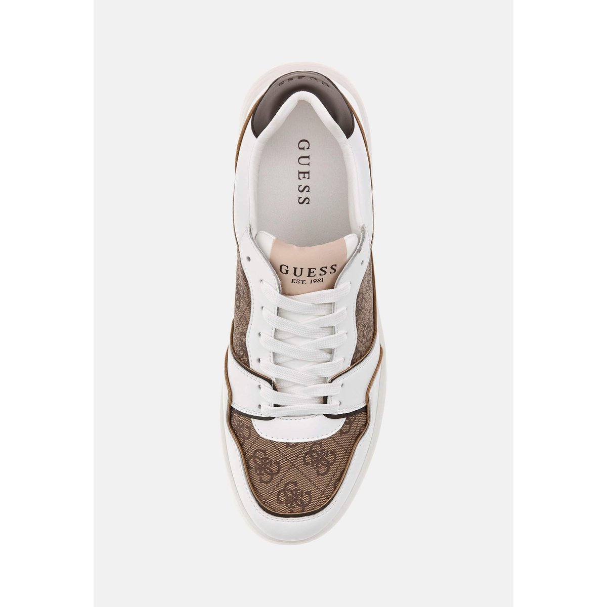 Sneakers Winno Logo 4G beige multi, GUESS