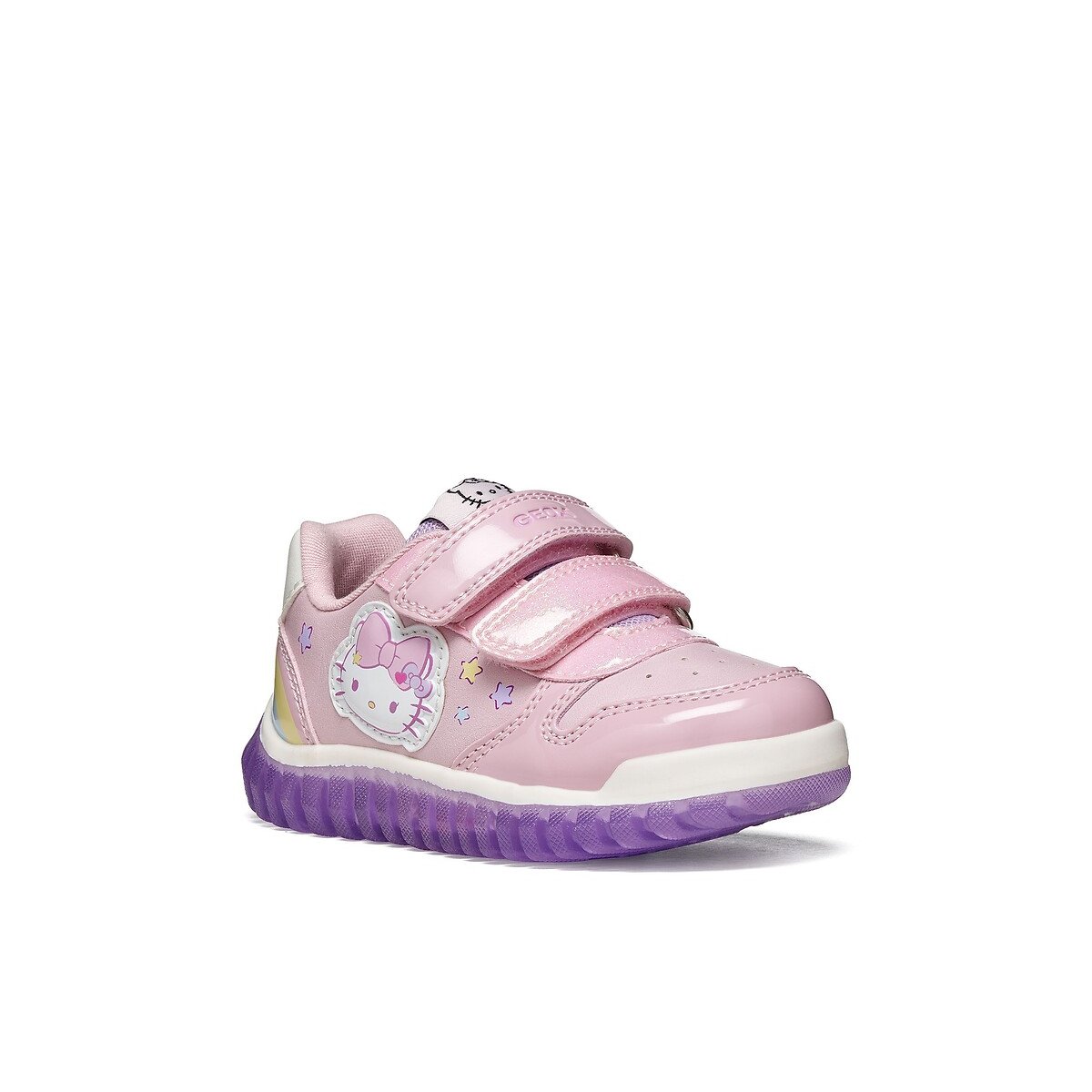 Zapatillas LED con velcro, LIGHTYLOO x HELLO KITTY rosa , GEOX