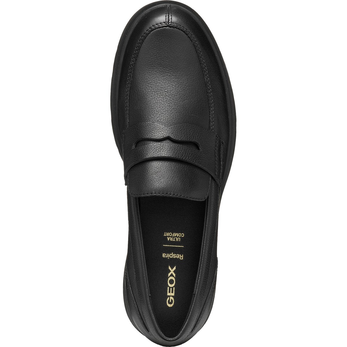 Mocassins U SPHERICA EC1 B noir, GEOX