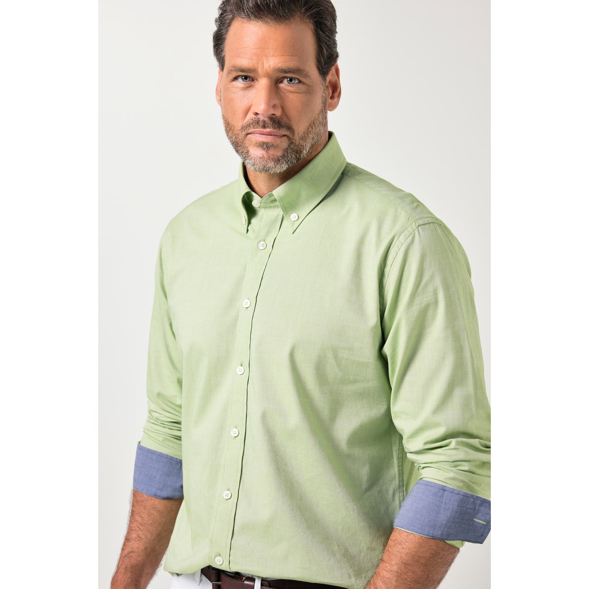 Chemise TwoTone pistache, JP1880