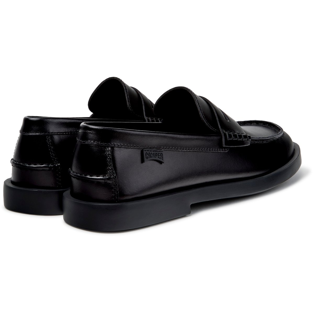 Mocassins Don Smooth Leather noir 004, CAMPER