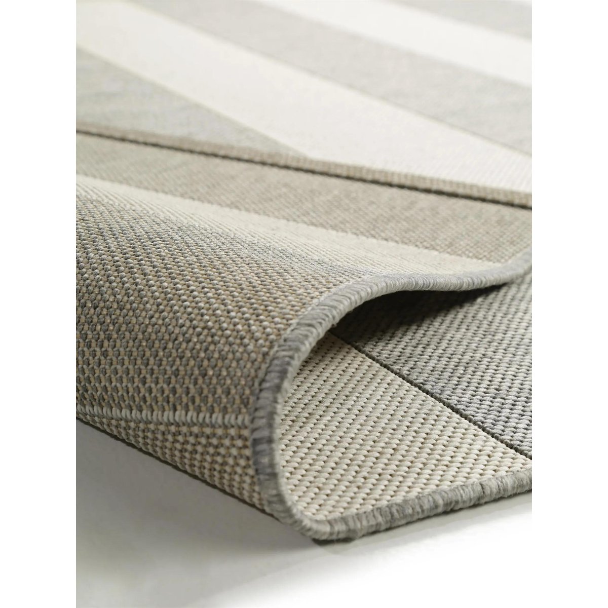 Tapis d'extérieur & intérieur METRO gris, BENUTA 