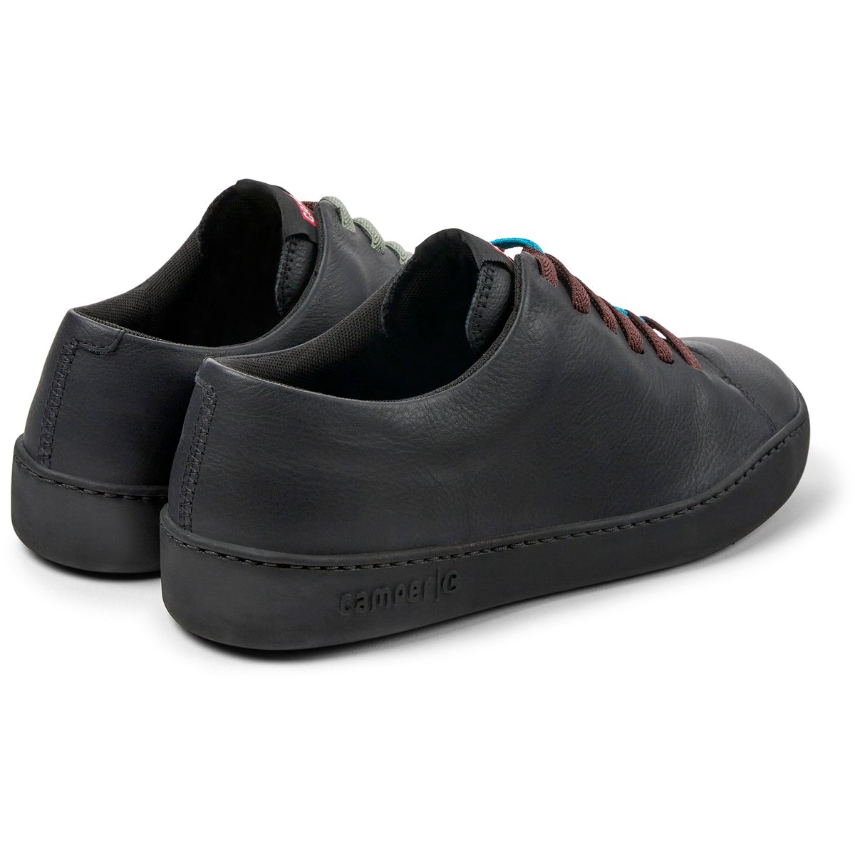 Baskets G3D Peu Touring Twins Smooth Leather noir, CAMPER