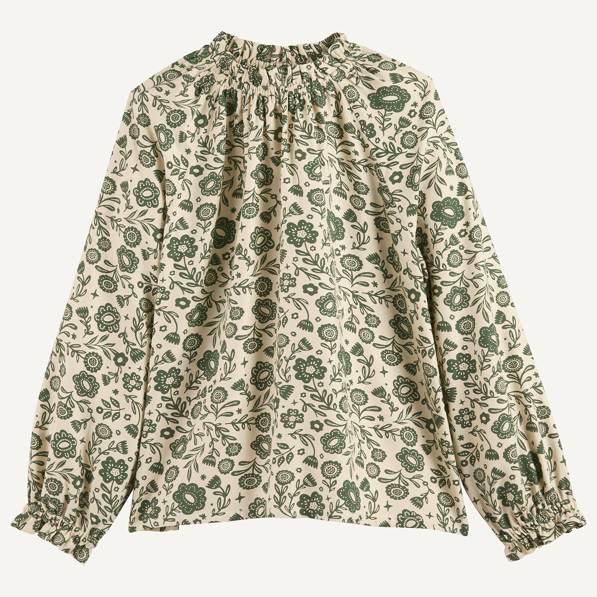 Chemise à manches longues, imprimé floral imprimé fleurs, LA REDOUTE COLLECTIONS