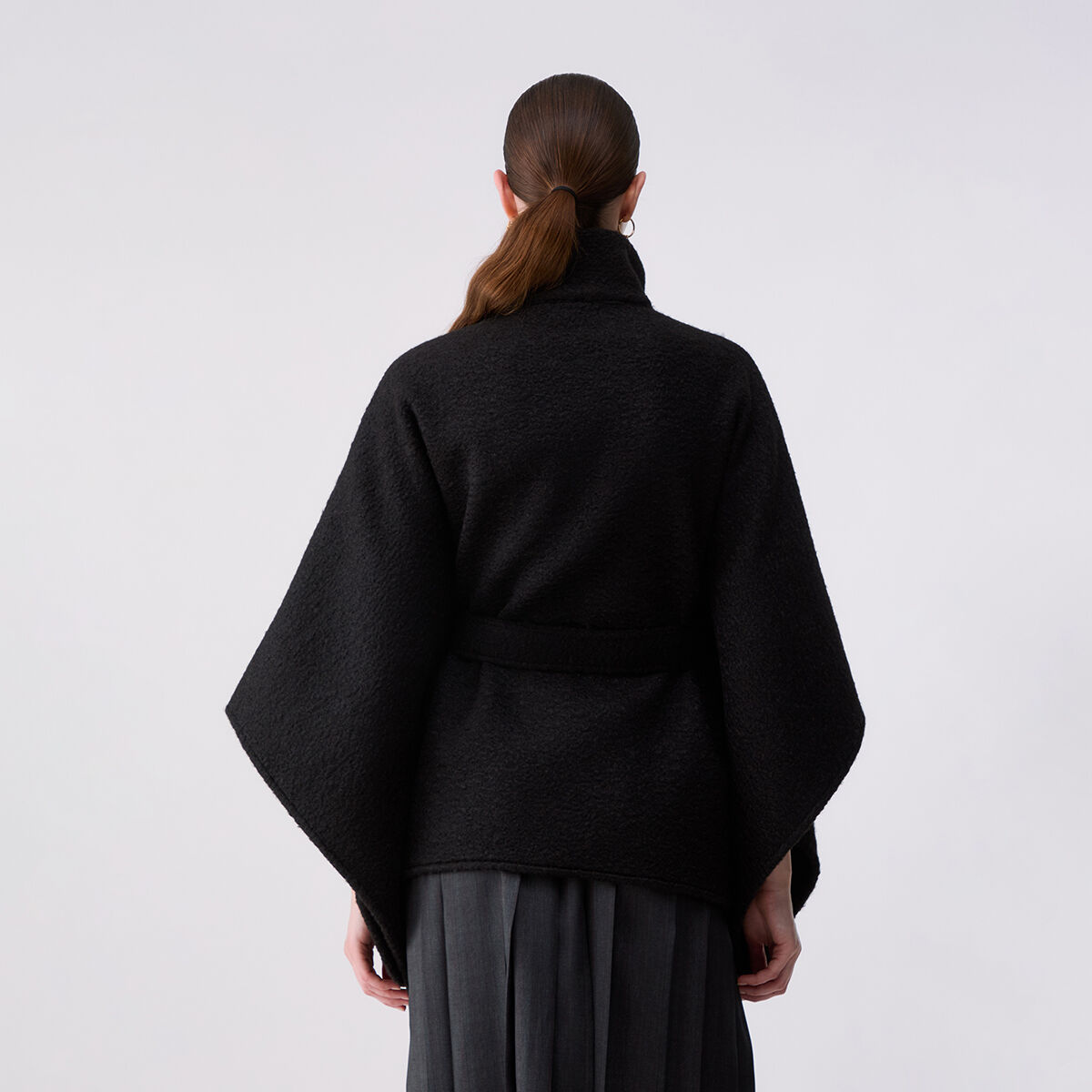 Poncho avec ceinture noir, LIU JO