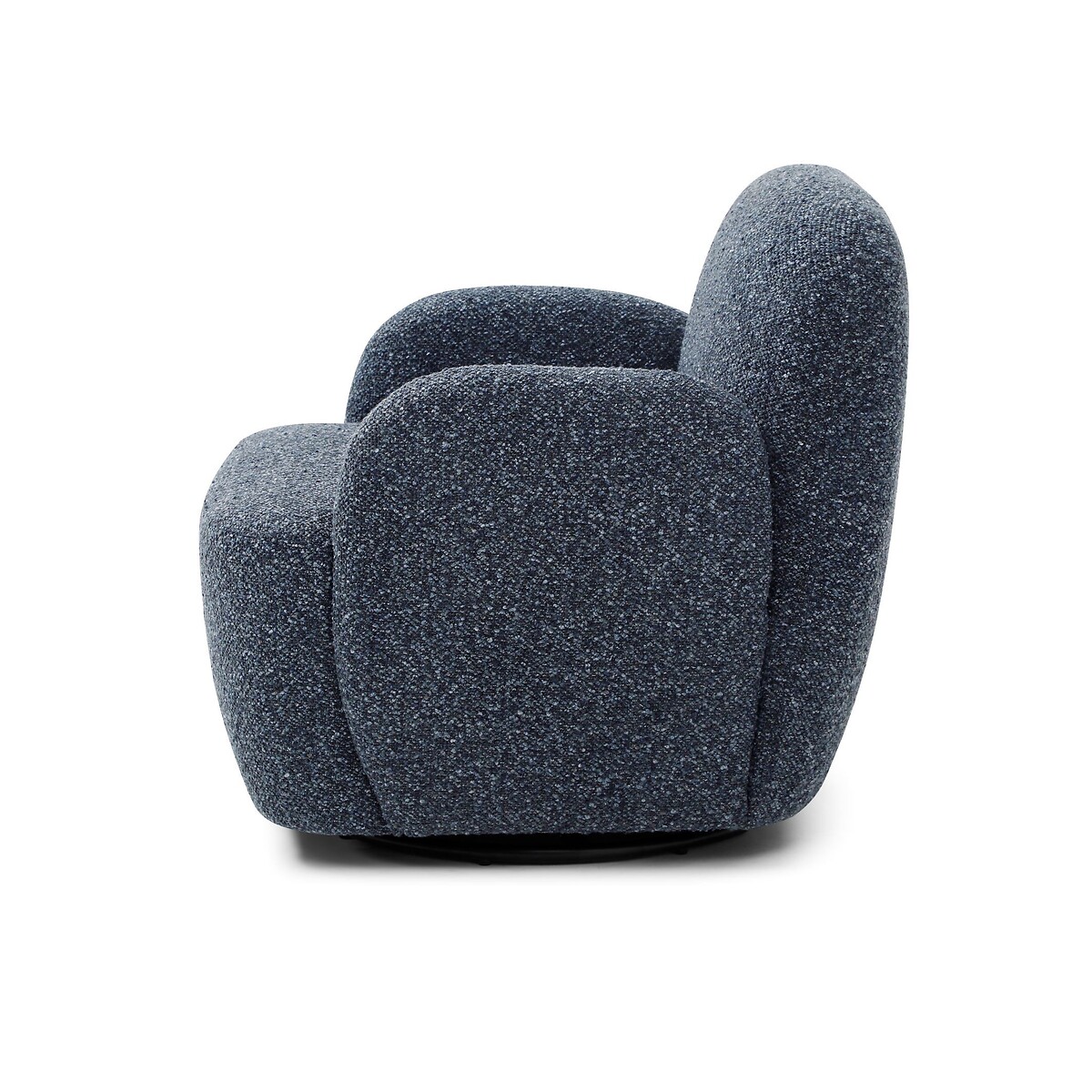 Bibi Boucle Weave Swivel Armchair navy, ÉDITÉ