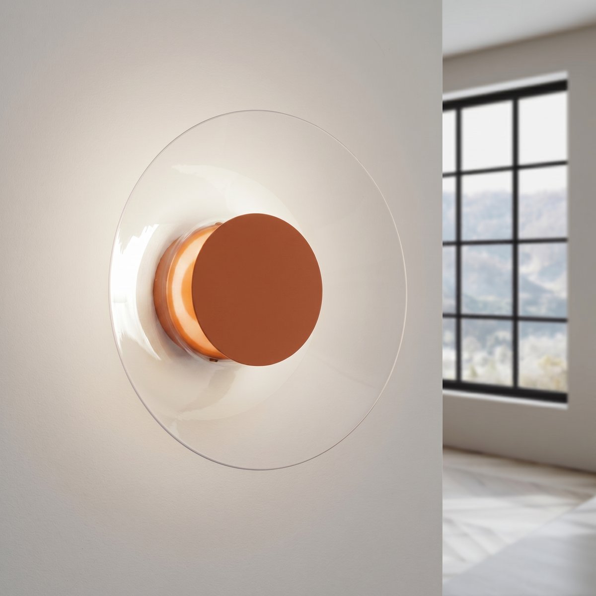 Applique murale Ocre Rouge LED 1 Astro ocre rouge, EDEN
