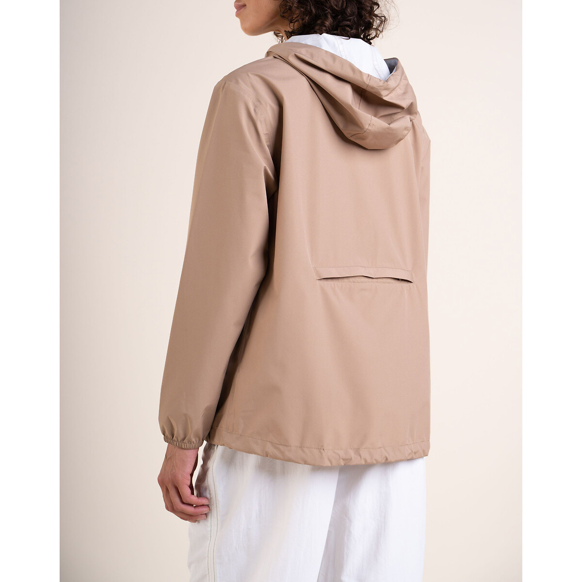 Kurze Unisex-Jacke mit Reissverschluss PASSY beige, FLOTTE
