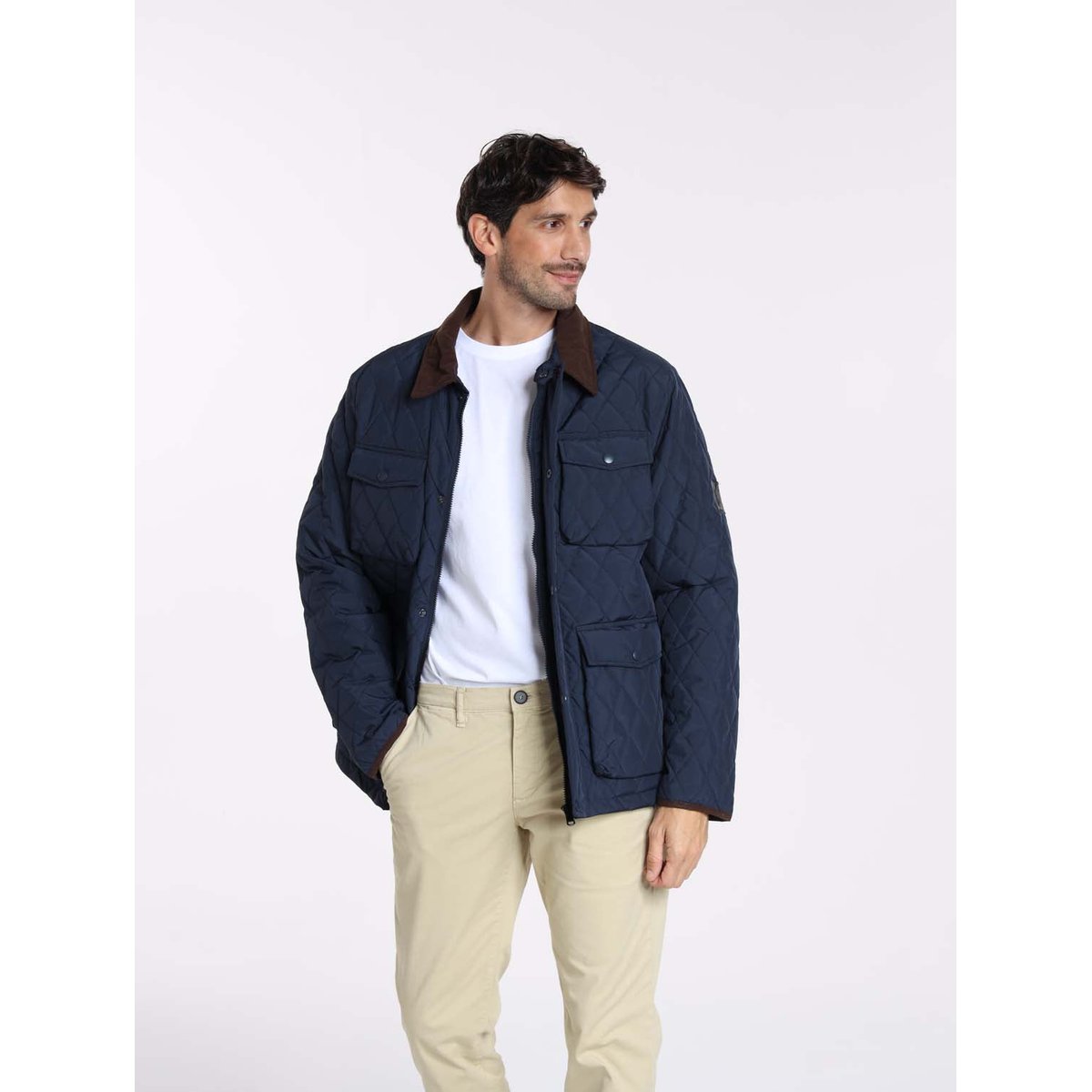 Vestes en regular MATEL marine, GENTLEMAN FARMER