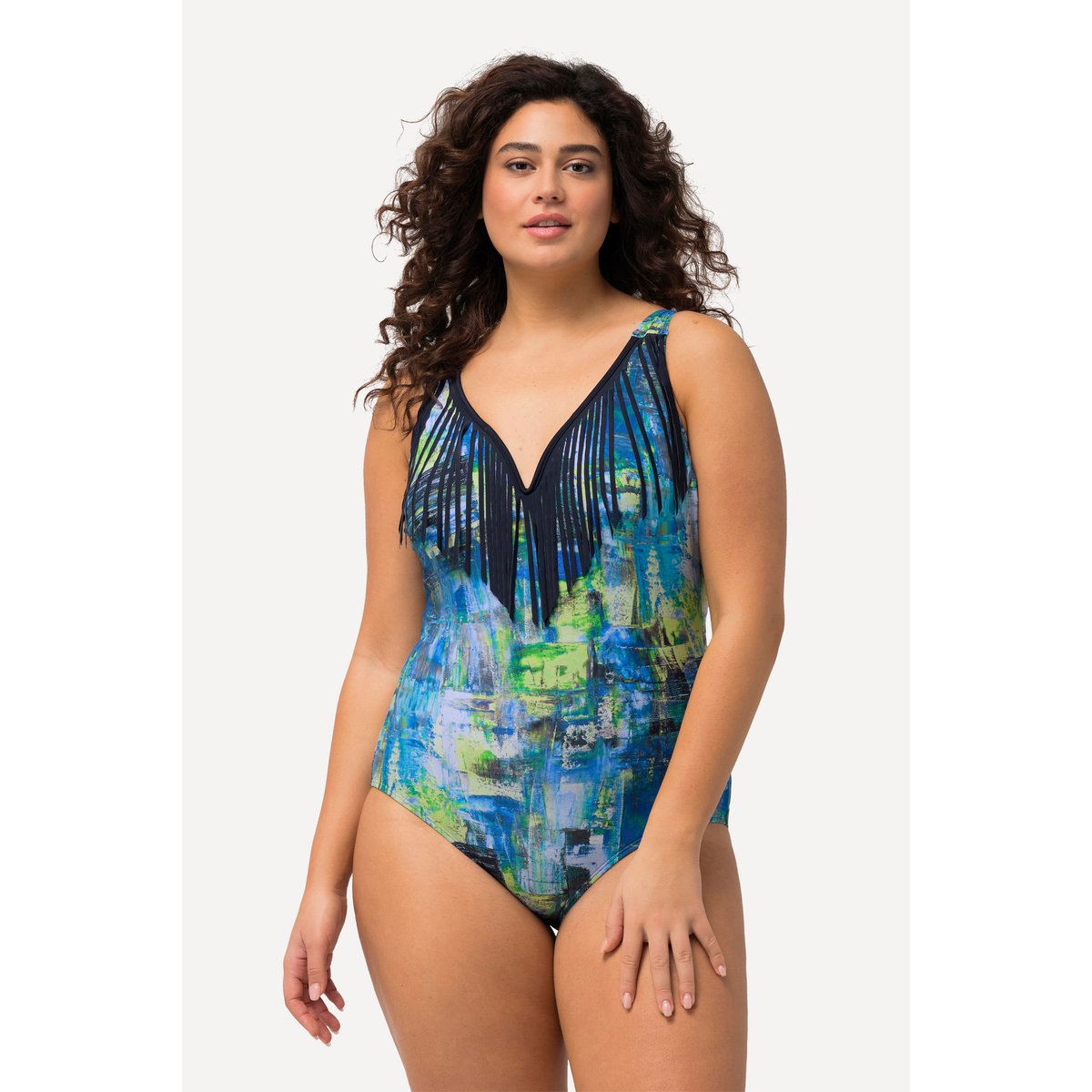 Maillot de bain à bonnets souples. Matière marine, ULLA POPKEN