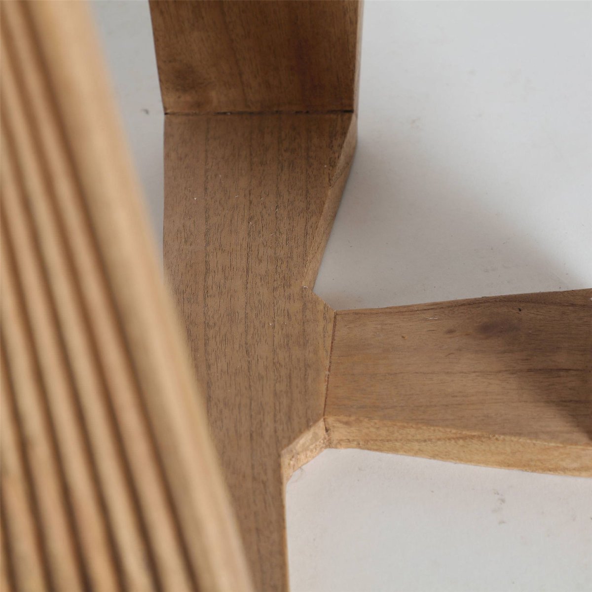 Table basse carrée en bois mindi brun naturel bois foncé, RECOLLECTION