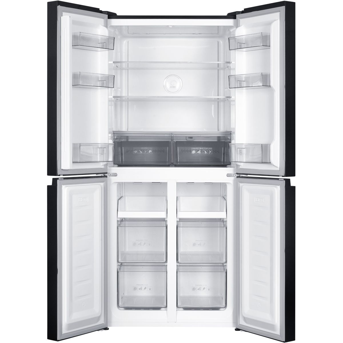 Réfrigérateur multi portes ERMVE180-80hon1 couleur unique, ESSENTIEL B