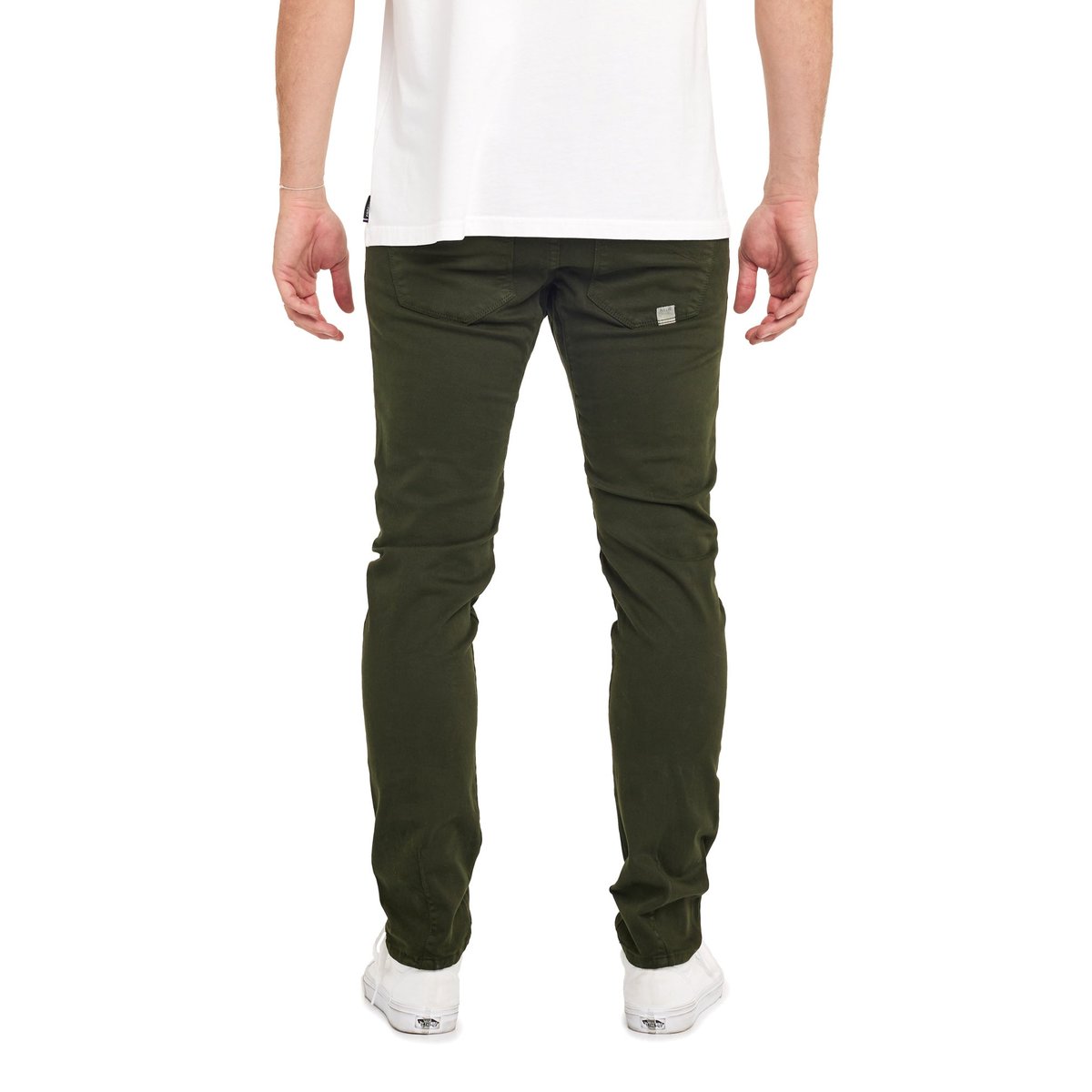 PANTALON STRAIGHT KONG vert, PULLIN