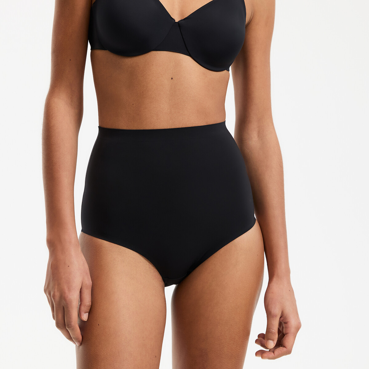 Slip a vita alta dal sostegno moderato e scolpente nero , LA REDOUTE COLLECTIONS
