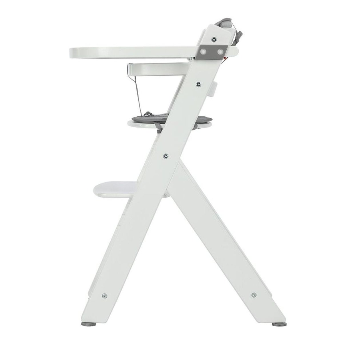 Chaise haute évolutive Timba 2 avec coussin white, BEBECONFORT