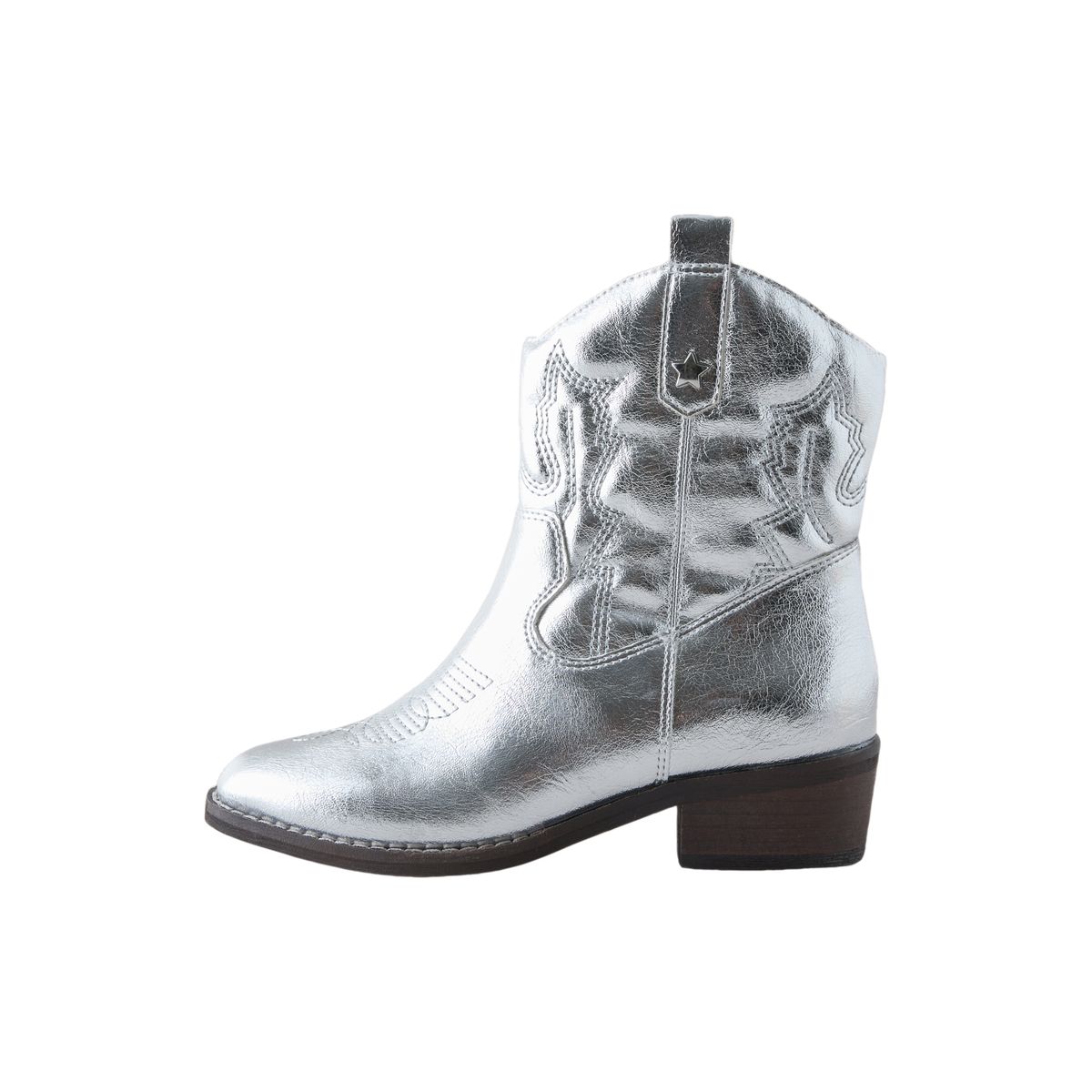 Bottines style western argent, NEXT