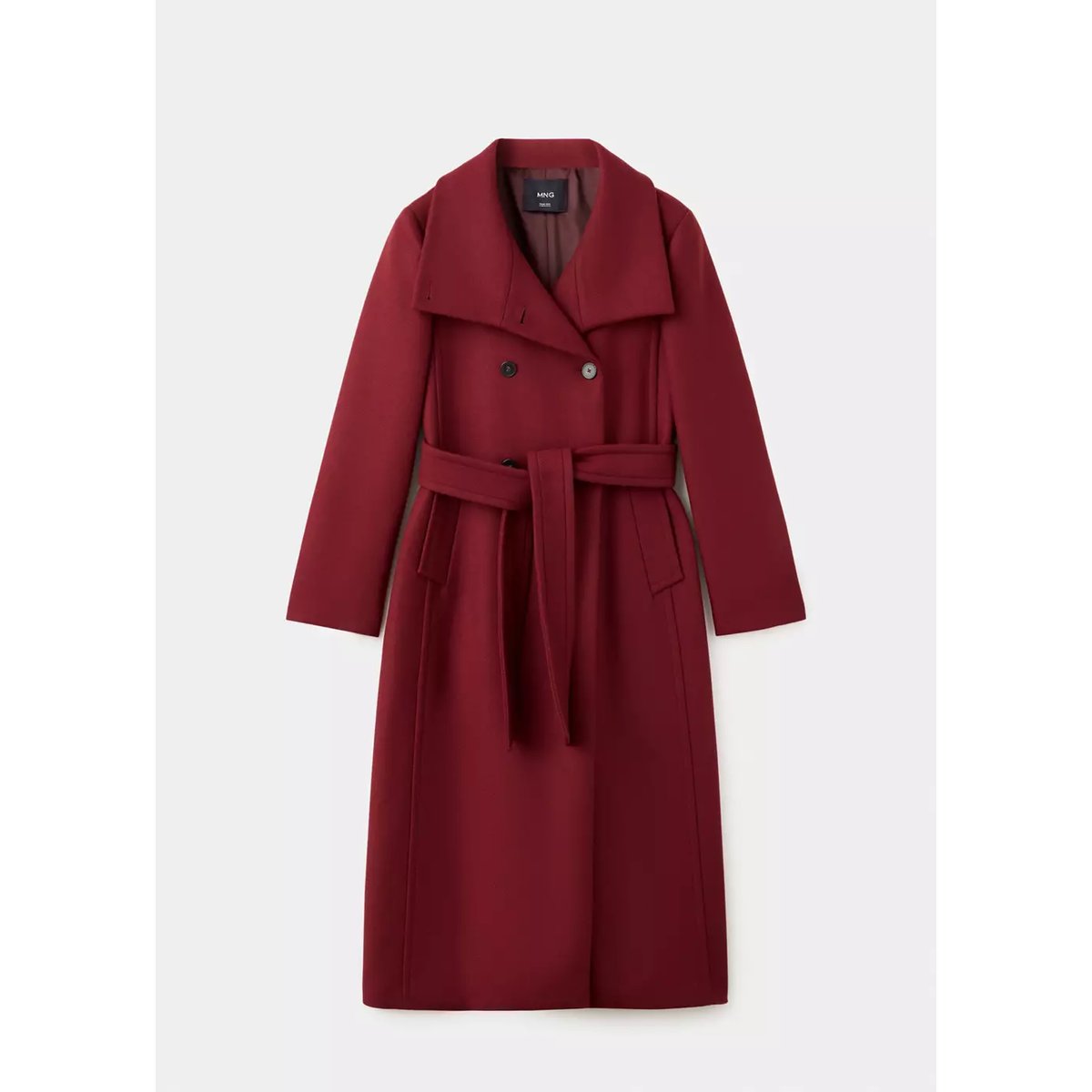 Manteau sirenita rouge, MANGO