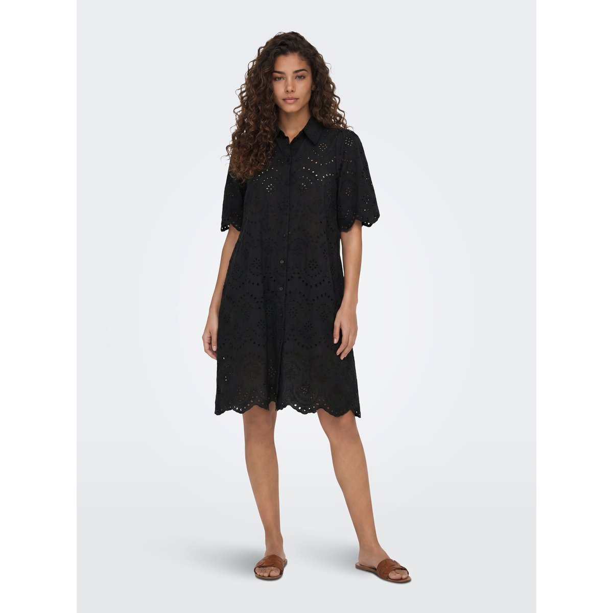 Robe noire - black, ONLY