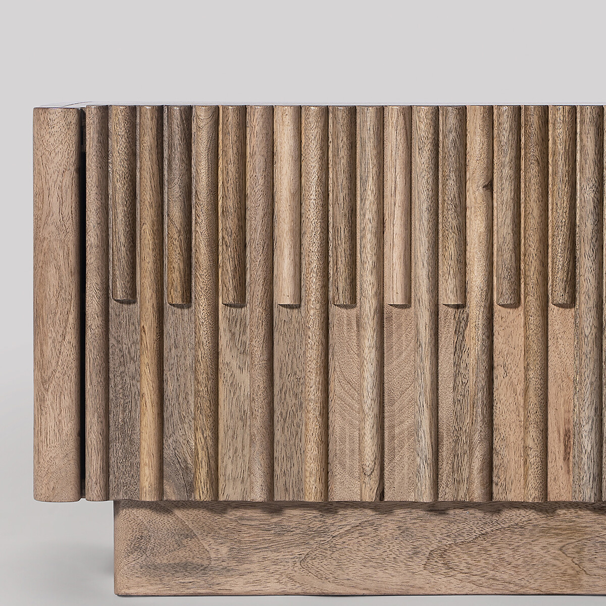 Hampstead Mango Wood 1 Door Media Unit light wood, SWOON