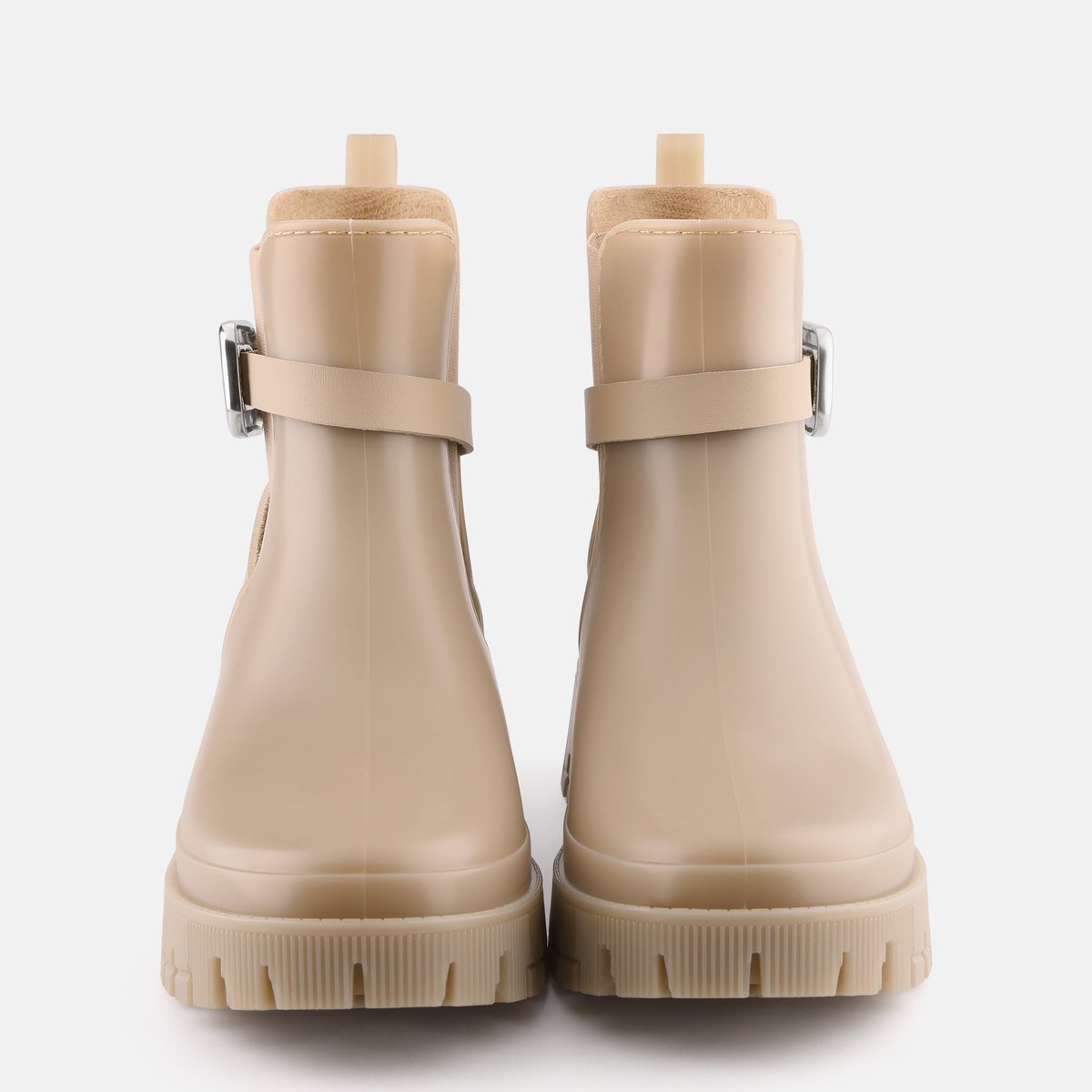 Bottines de pluie avec semelle intérieure respirable SADIE poussière nude, LEMON JELLY