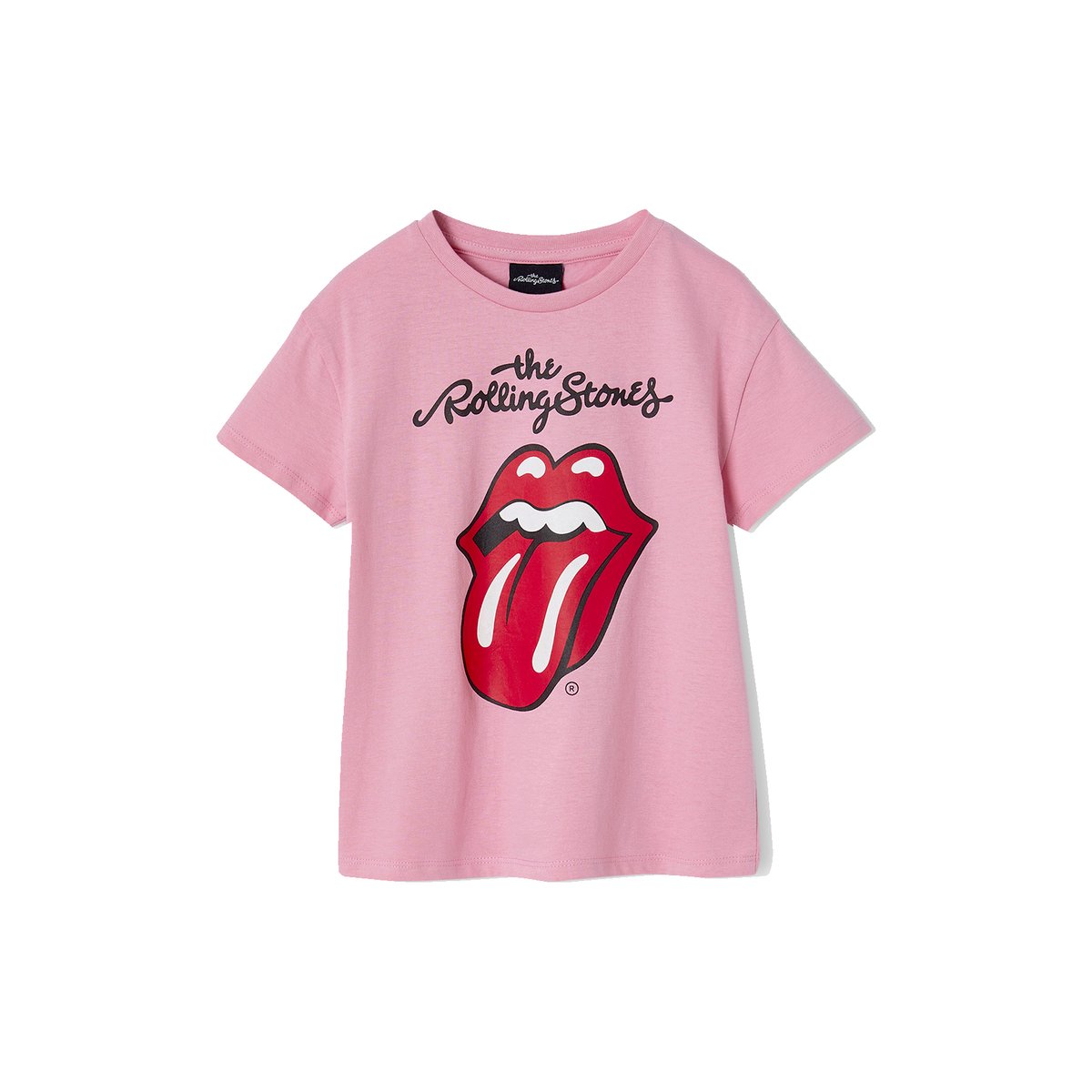 Tee-shirt The Rolling Stones® pivoine, VERTBAUDET