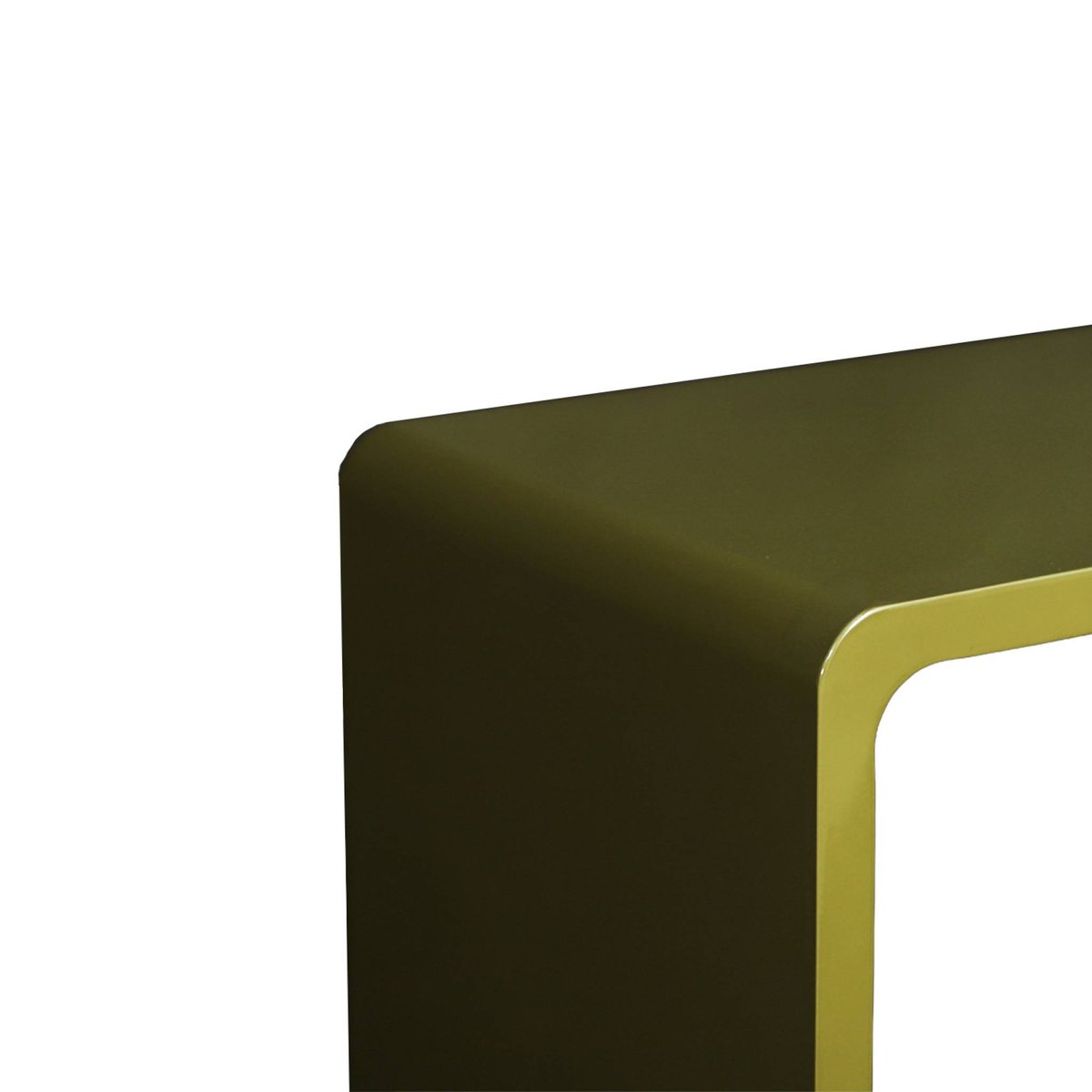 Tables gigognes finition glossy NOLA crème, SWEEEK