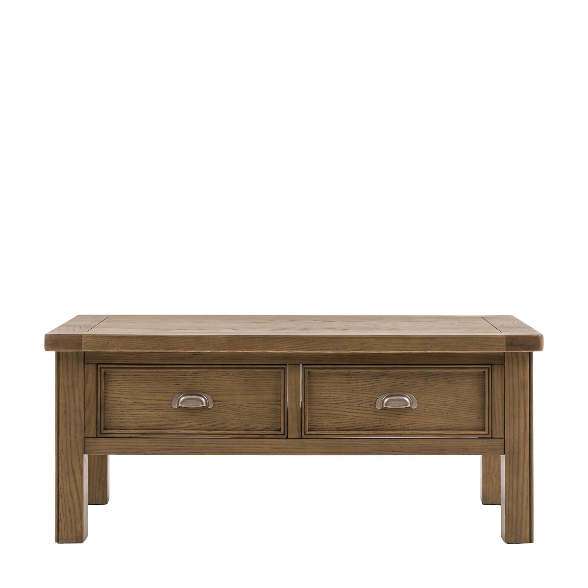 Toledo Oak 2 Drawer Coffee Table natural oak, SO'HOME