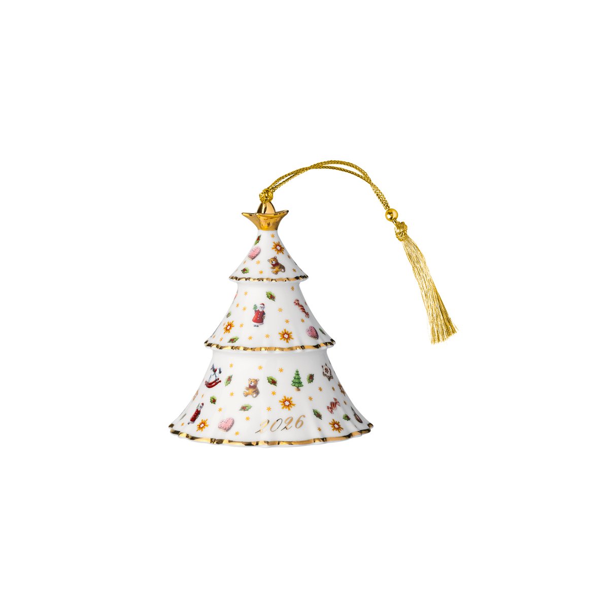 Ornement Sapin De Noël 2026 CHRISTMAS CLASSICS couleur unique, VILLEROY & BOCH