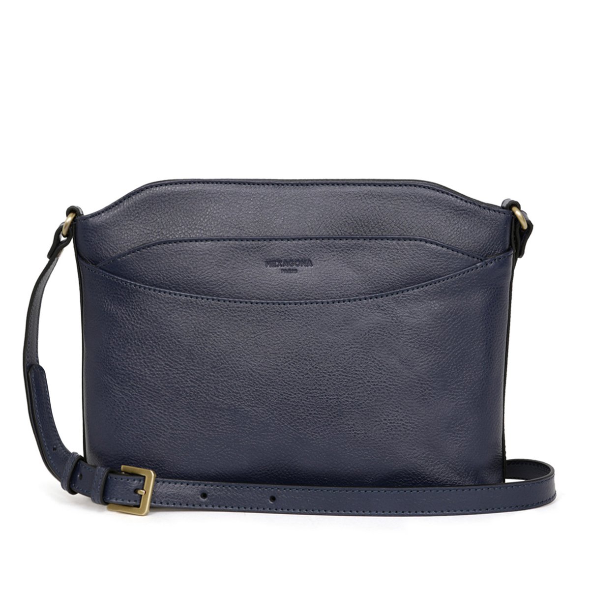 Sac porté travers RÉPUBLIQUE bleu marine, HEXAGONA
