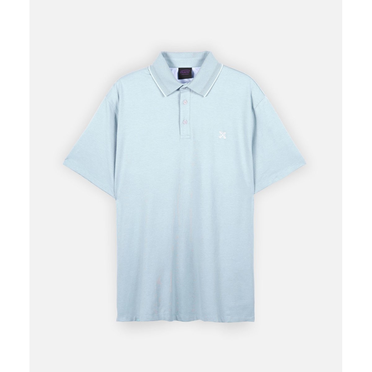 Polo manches courtes NEAT stone blue, OXBOW