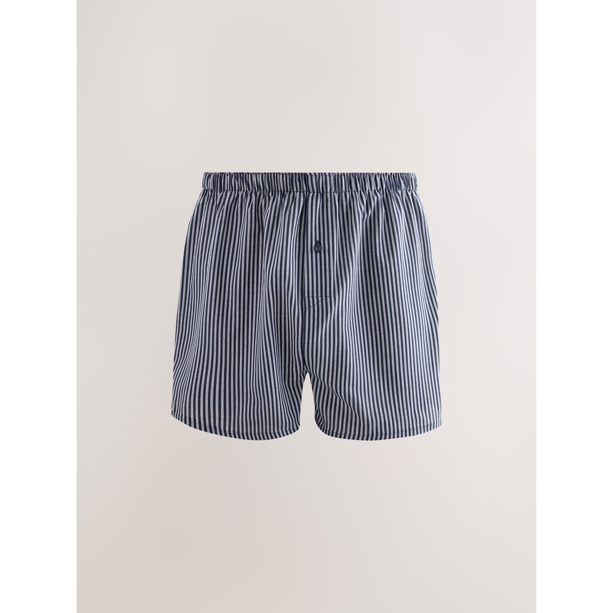 Boxer tissé coton bleu marine, NEXT
