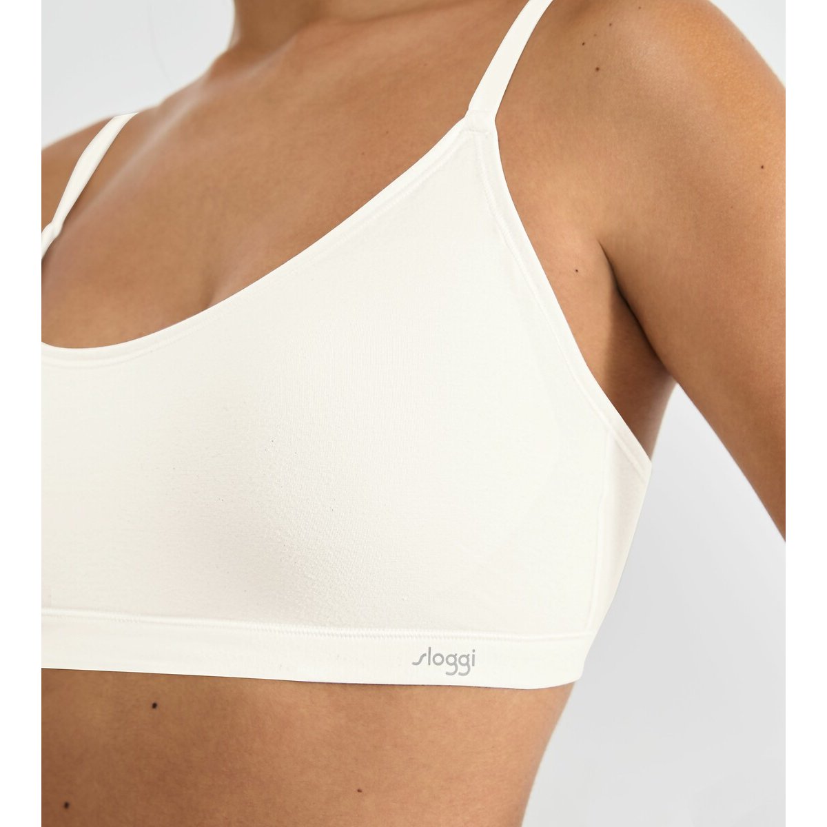 Soutien-gorge sans armatures FREE EVOLVE blanc, SLOGGI