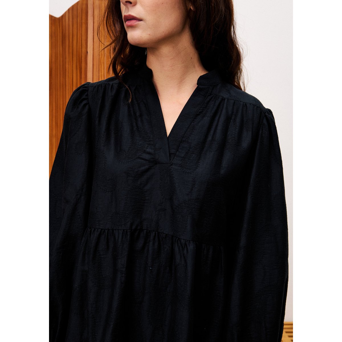 Robe SARRASIN noir, FRNCH