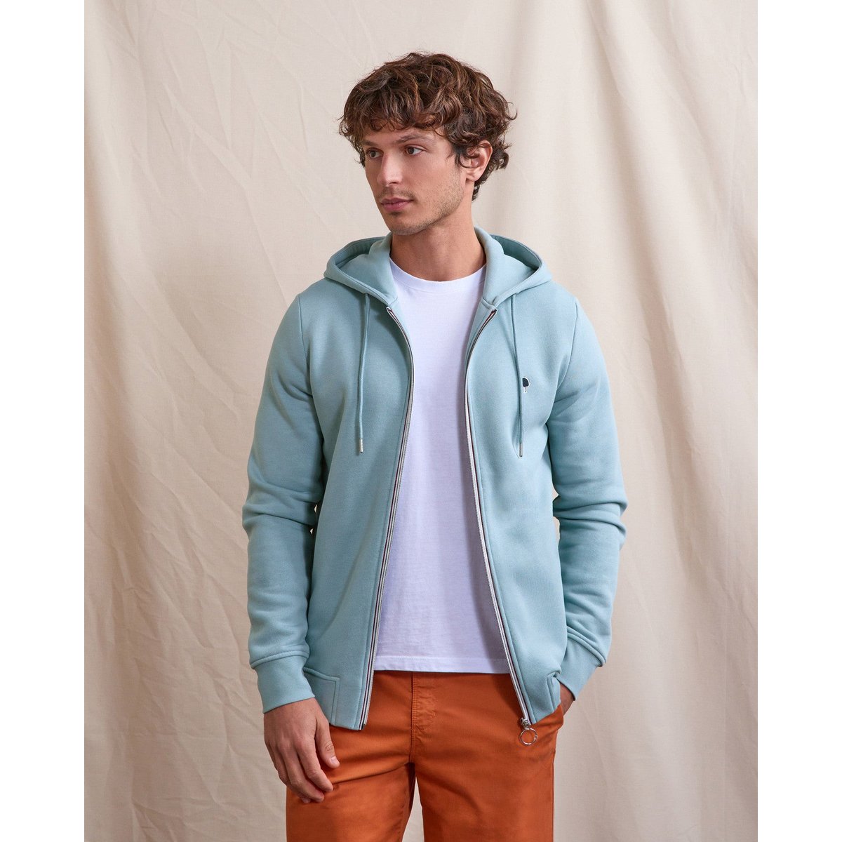 Sweat MESNIL bleu grisé, FAGUO