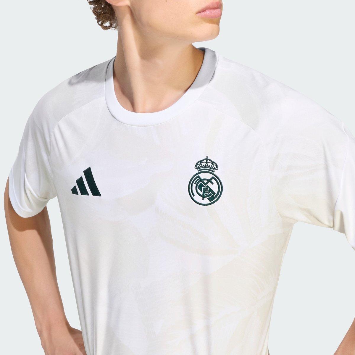 Maillot Pré-Match Real Madrid 26/27 white, adidas Performance