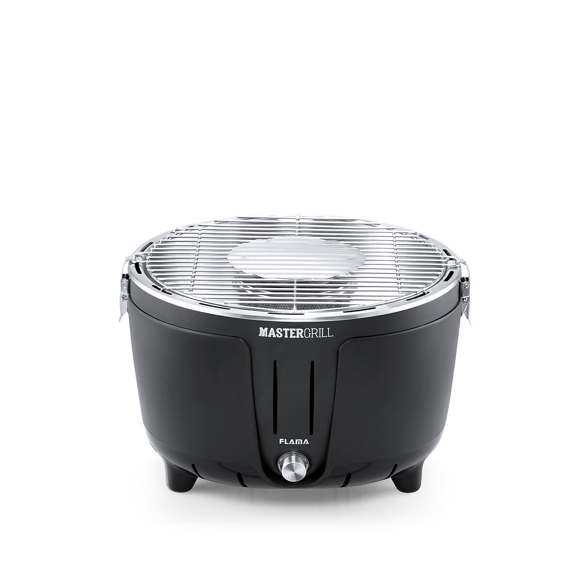 Grelhador barbecue Mastergrill preto, 4005FL, da Flama preto , FLAMA
