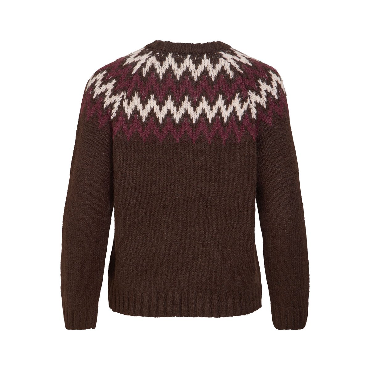 Pull En Maille marron - coffee bean1, VILA