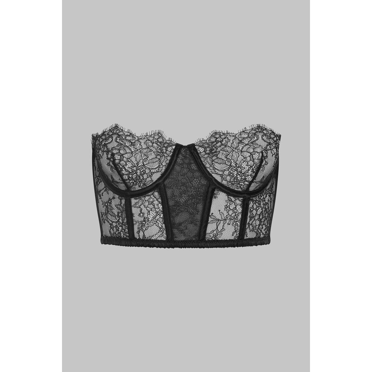 Soutien-gorge bustier - RendezRENDEZ-VOUS noir, MAISON CLOSE