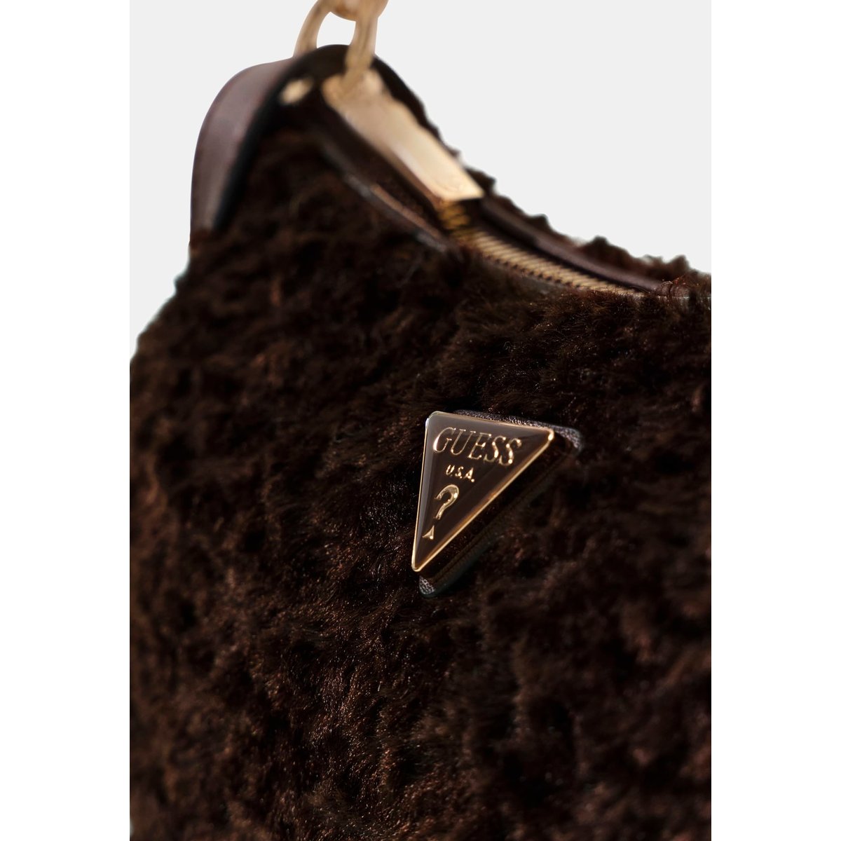 Sac À Épaule Katie marron, GUESS