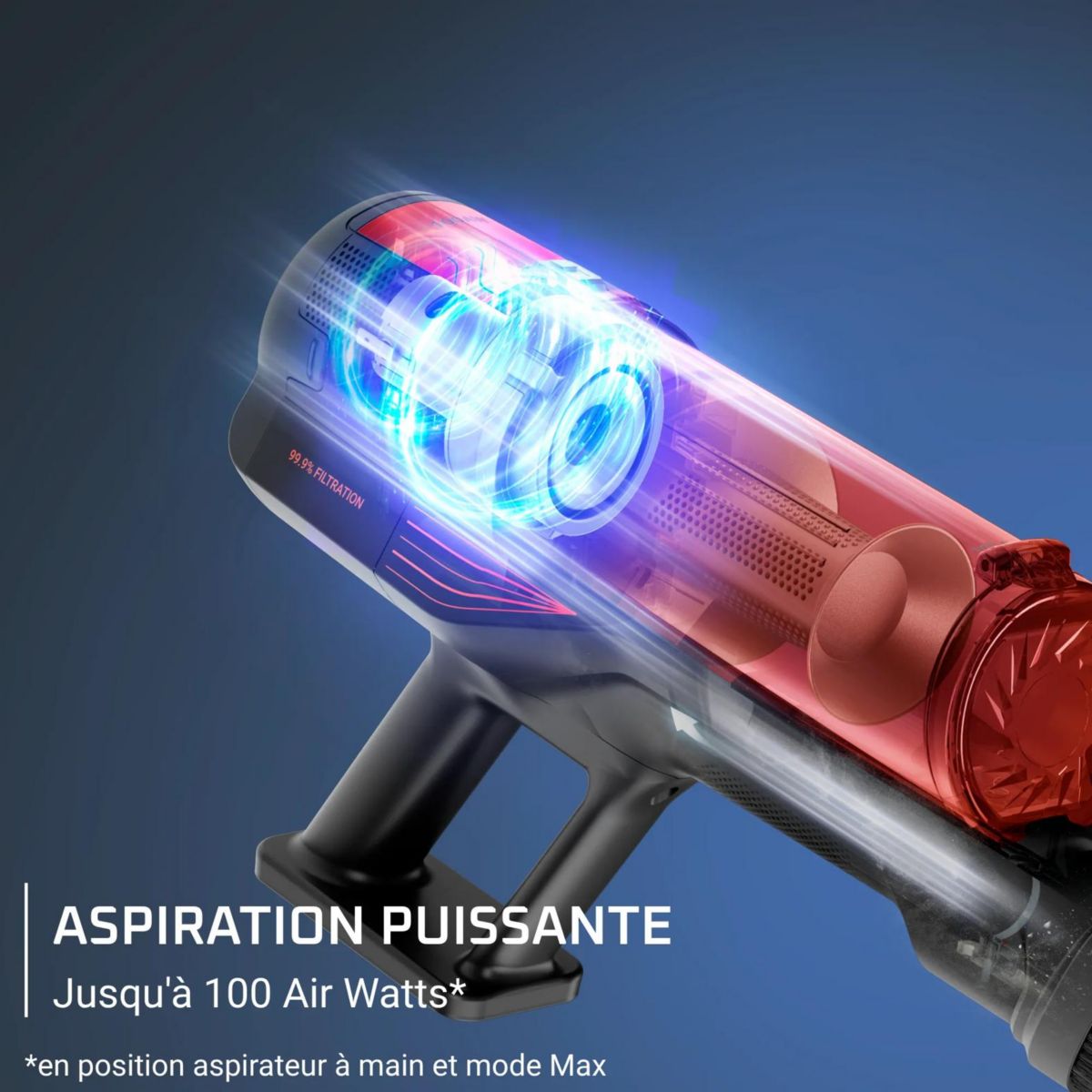 Aspirateur balai X-Force 8.80 RH1872E0 couleur unique, ROWENTA