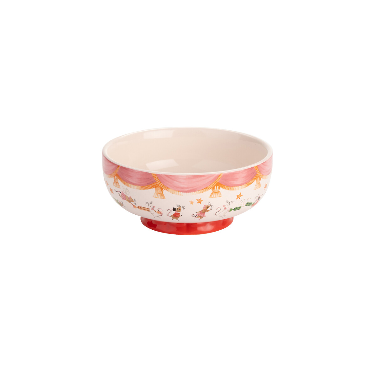 Set of 2 Nutcracker Footed Dessert Bowls multi-coloured, CATH KIDSTON
