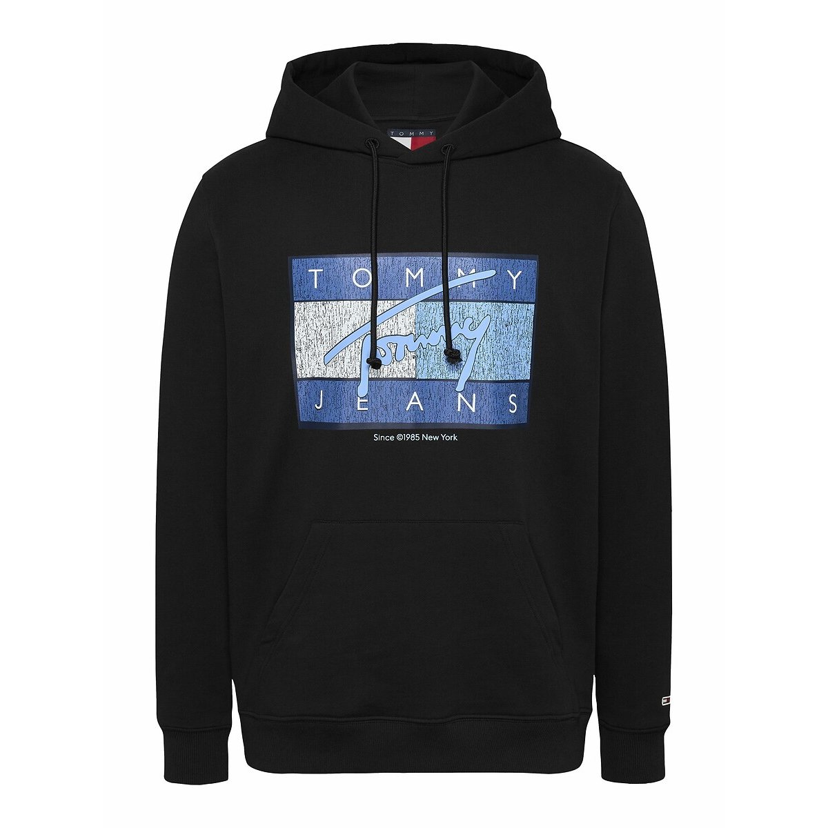 Sweat com capuz e logótipo preto , TOMMY JEANS