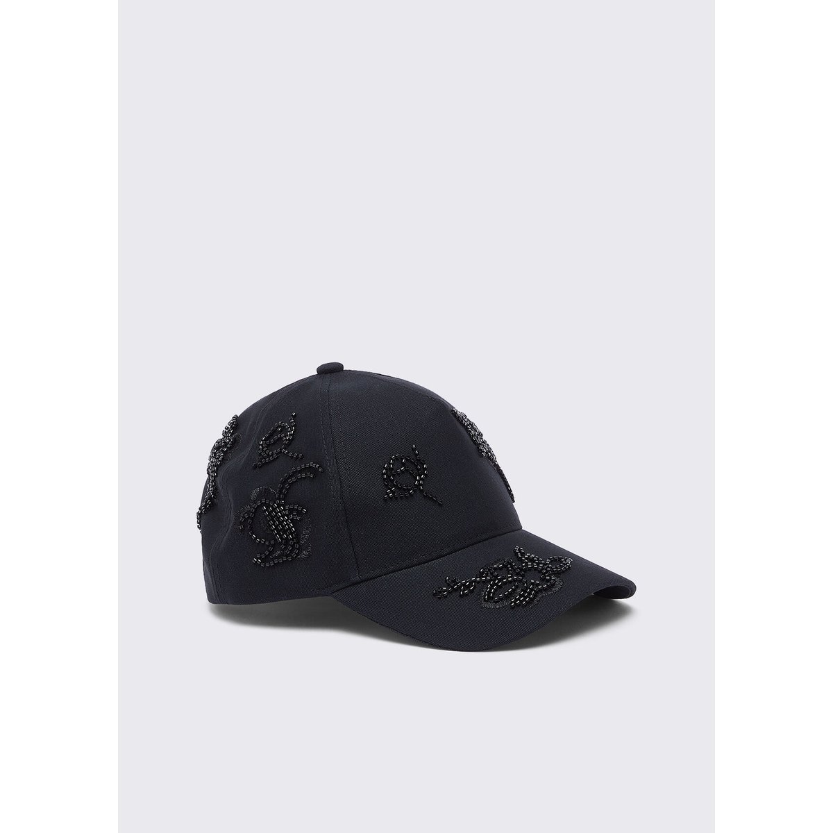 Casquette de baseball brodée noir, LIU JO