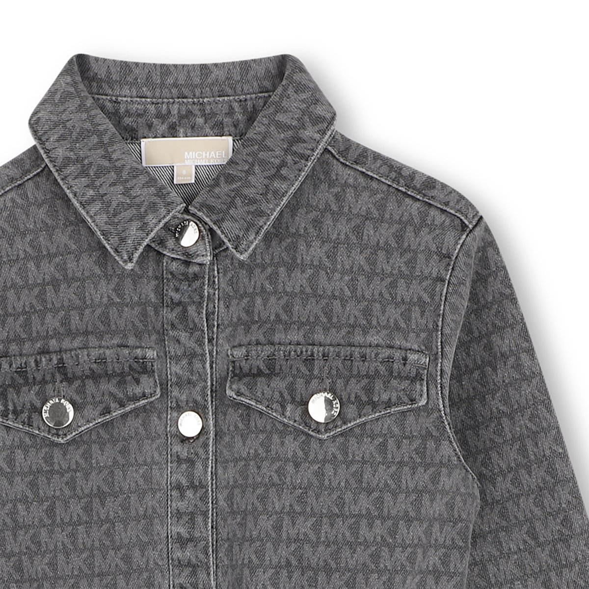Robe manches longues denim black lave, MICHAEL KORS