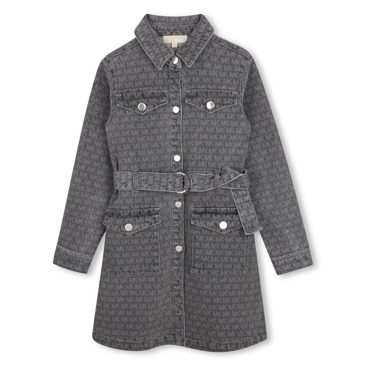 Robe manches longues denim black lave, MICHAEL KORS
