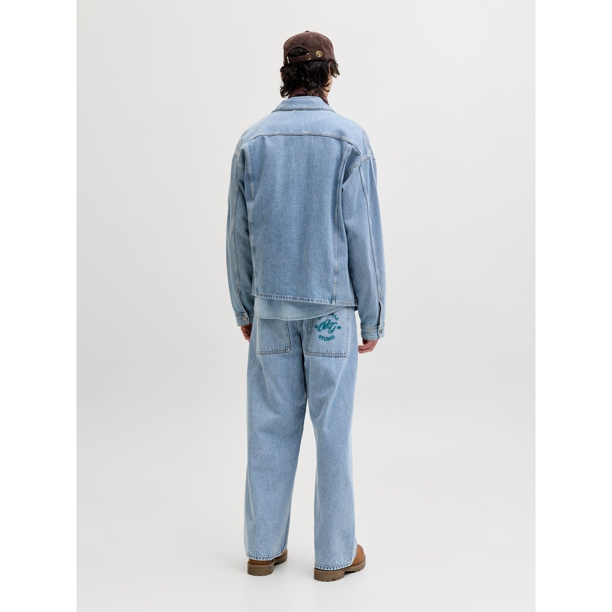 Jean À Coupe Wide blue denim 1, JACK & JONES